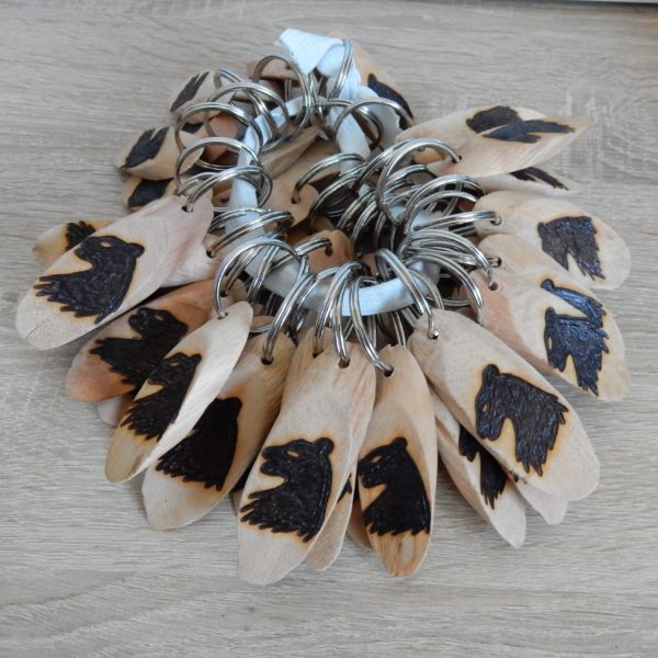 Schlüsselanhänger Holz (Wunschmotiv) – Bild 5