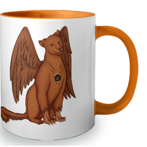 Buchtasse "Solange du Greif bist"