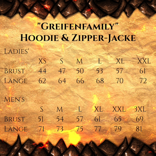 Zipper-Jacke "Greifenfamily" – Bild 10